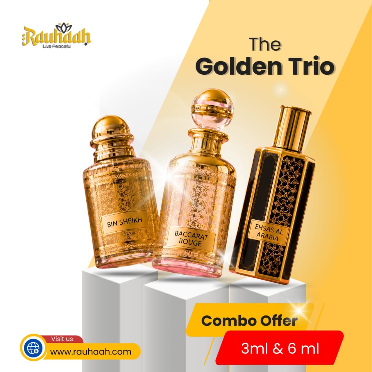 Arabian Combo Trio 001 The 18ml Heavyweight Box Combo Offer | Arabian Magical Trio - Image 1
